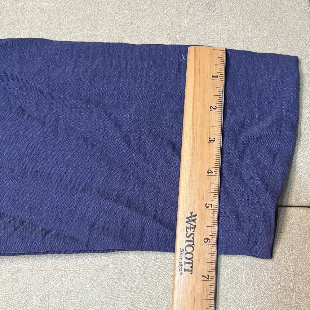 Et' Lois Tunic w/Pockets XL Travel-Friendly Crinkle Tunic Asymmetrical Hem NWT - Picture 11 of 11
